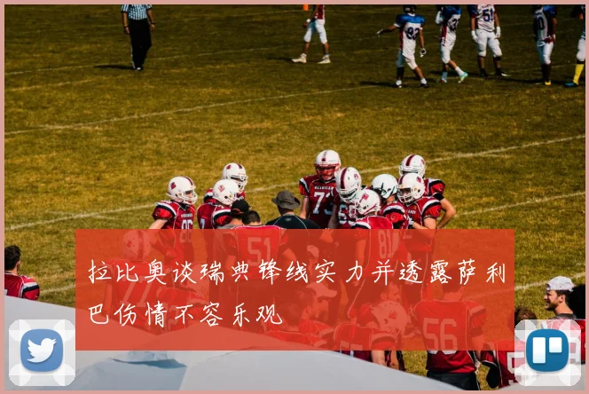 拉比奥谈瑞典锋线实力并透露萨利巴伤情不容乐观